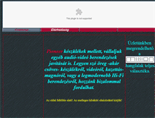 Tablet Screenshot of pioneer-budapest.hu
